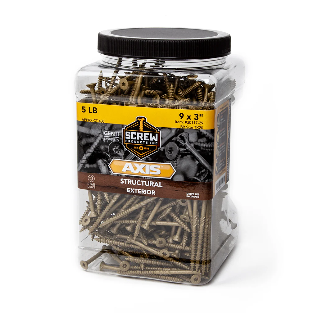 #9x3" - Structural Wood Screws - Image 3