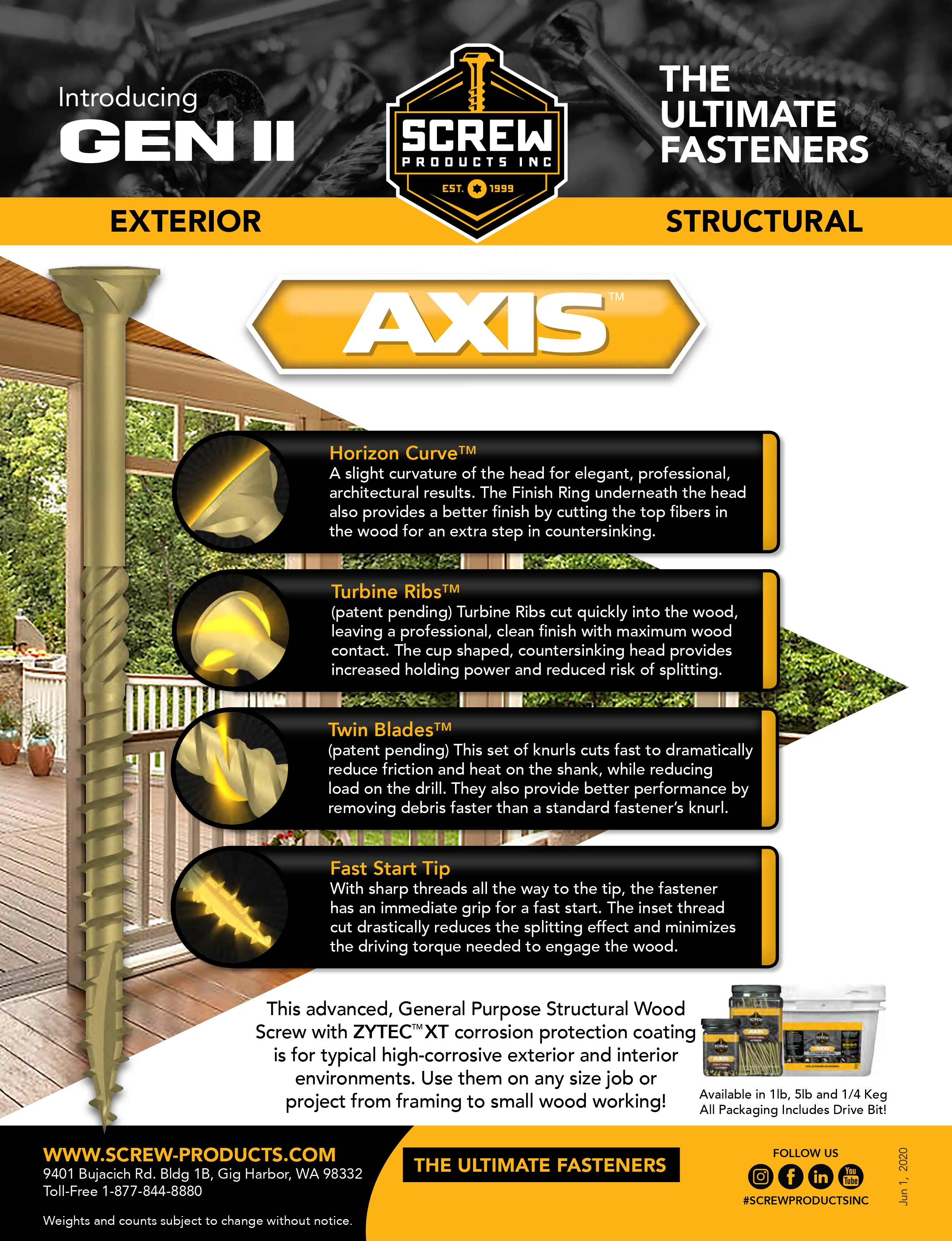#9x3" - Structural Wood Screws - Image 5