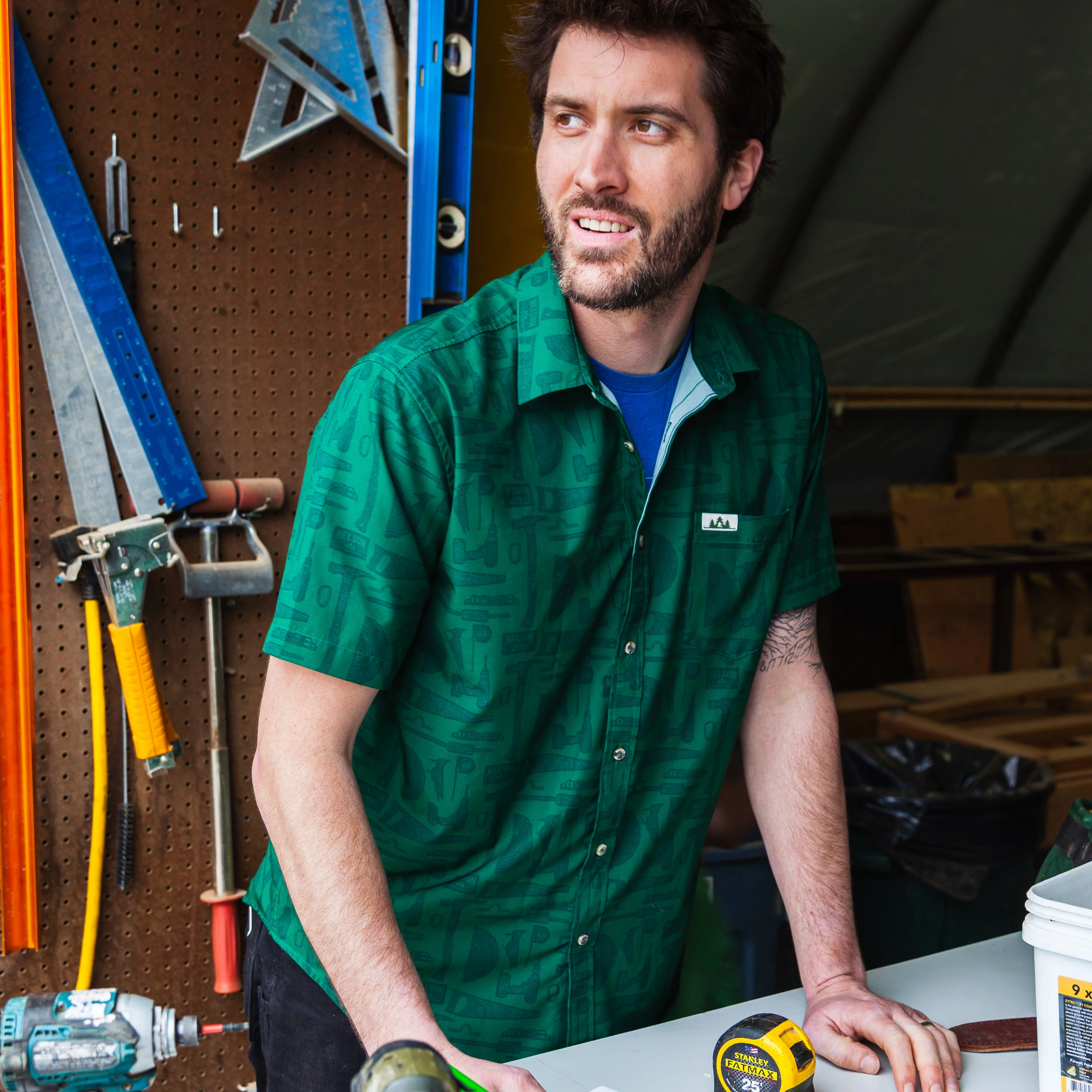 Builder Button Up Shirt - Image 8