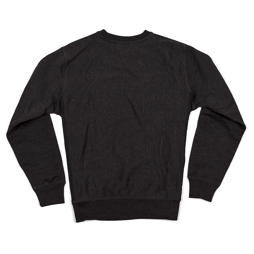 Classic Crew Neck Sweatshirt - Black - Image 3