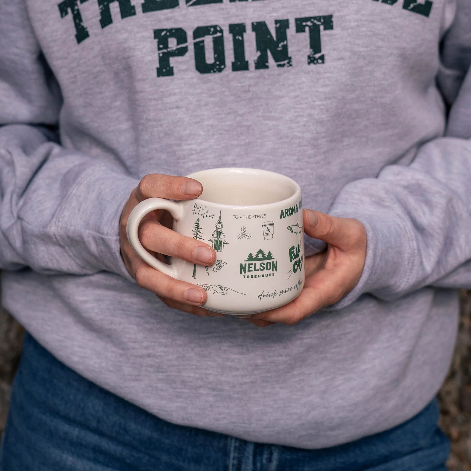 Nelson Treehouse x Aroma Coffee Co. Mug - Image 4